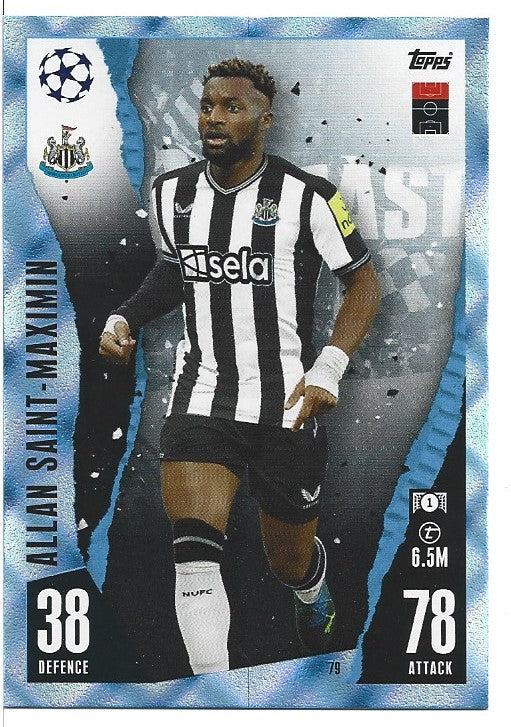 079. ALLAN SAINT-MAXIMIN - NEWCASTLE UNITED - CRYSTAL