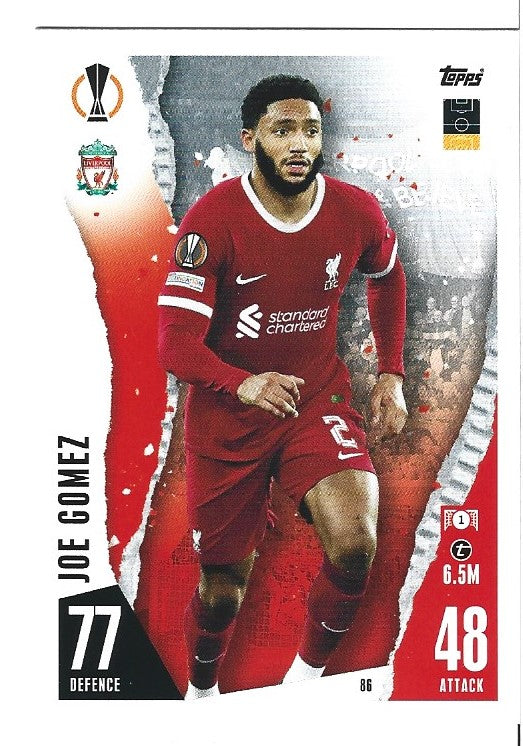 086. JOE GOMEZ - LIVERPOOL