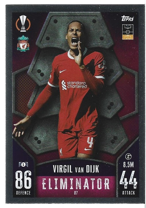 087. VIRGIL VAN DIJK - LIVERPOOL - ELIMINATOR