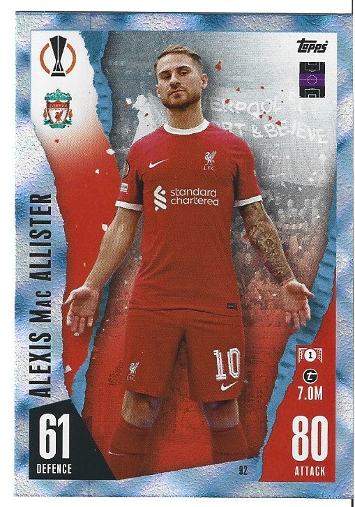 092. ALEXIS MACALLISTER - LIVERPOOL - CRYSTAL