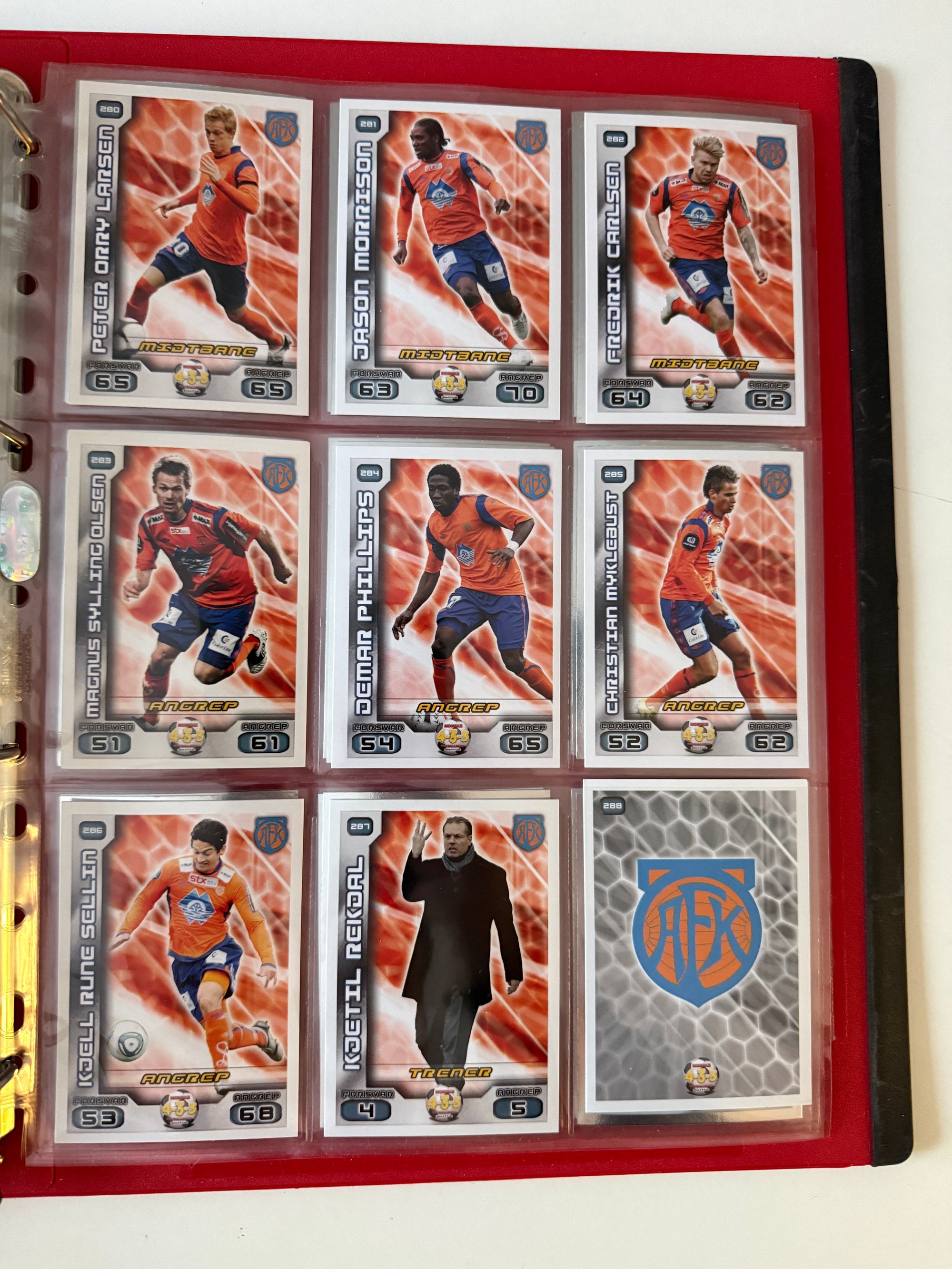 TIPPELIGAEN 2012 - KOMPLETT SERIE - BASE, TRENER, BADGE, INSERTS, PREMIEKORT & EN UÅPNET PAKKE