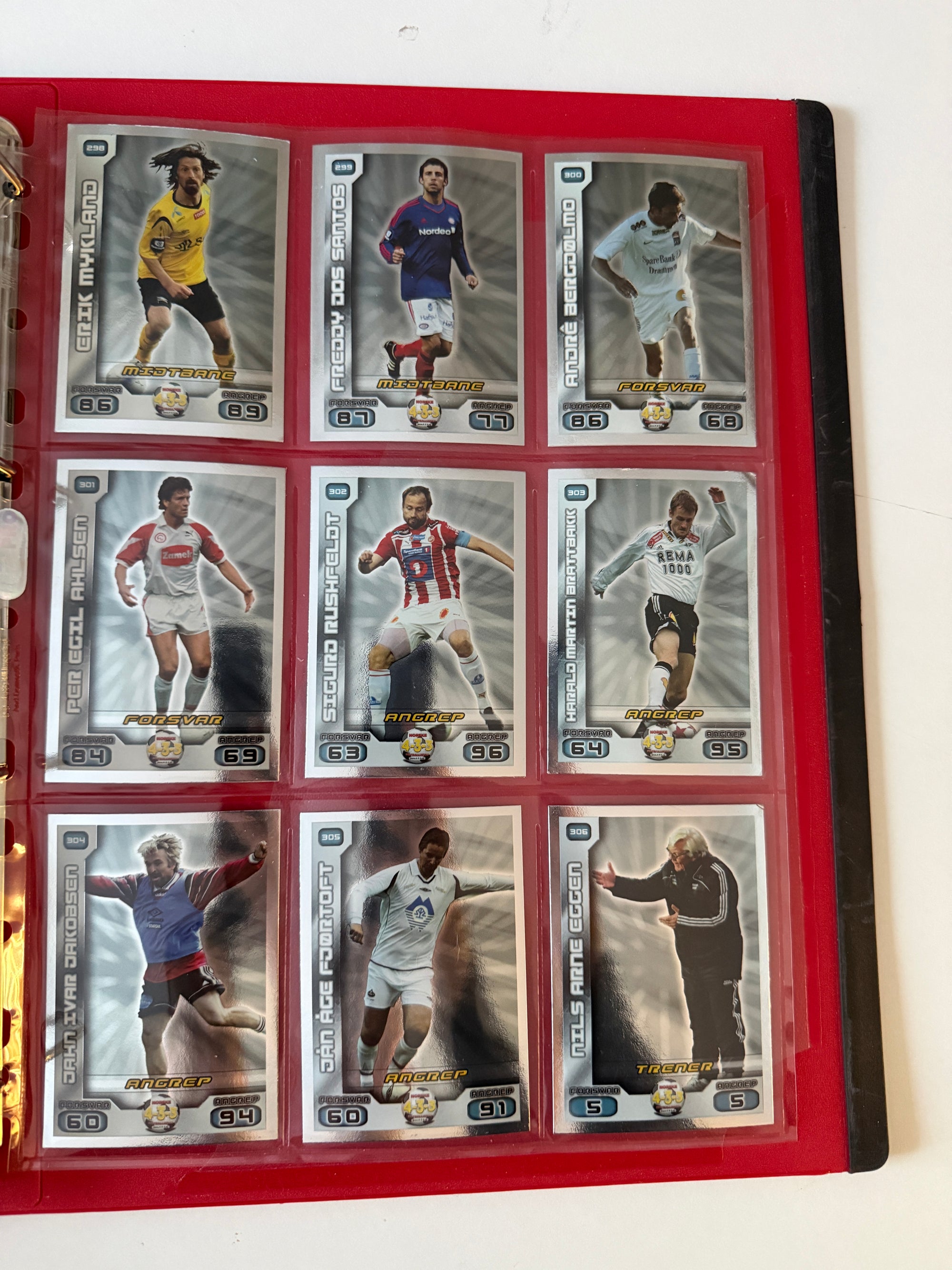 TIPPELIGAEN 2012 - KOMPLETT SERIE - BASE, TRENER, BADGE, INSERTS, PREMIEKORT & EN UÅPNET PAKKE