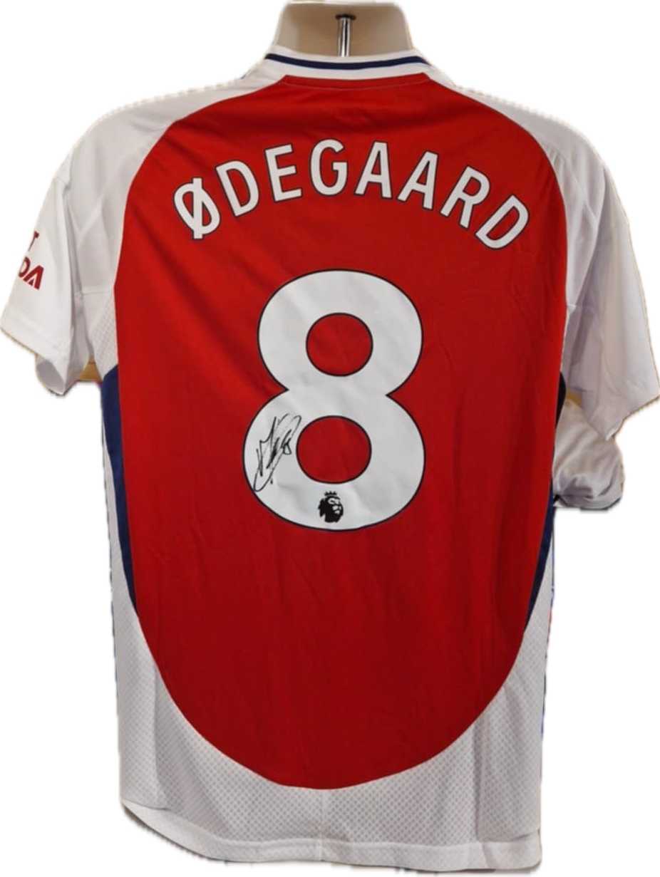 MARTIN ØDEGAARD - SIGNERT DRAKT MED EKTEHETSBEVIS/COA
