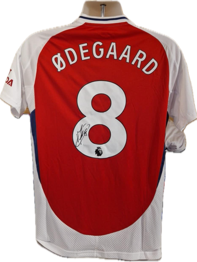 MARTIN ØDEGAARD - SIGNERT DRAKT MED EKTEHETSBEVIS/COA
