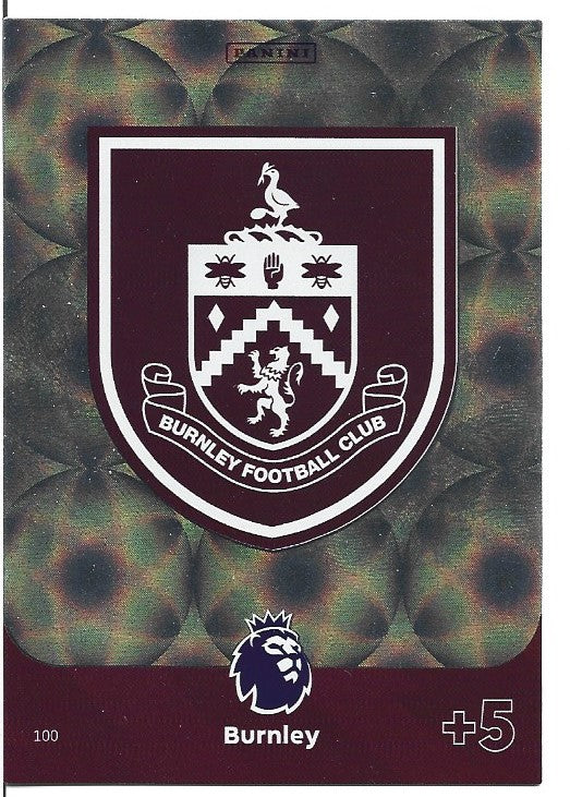 100.  Club badge -Burnley