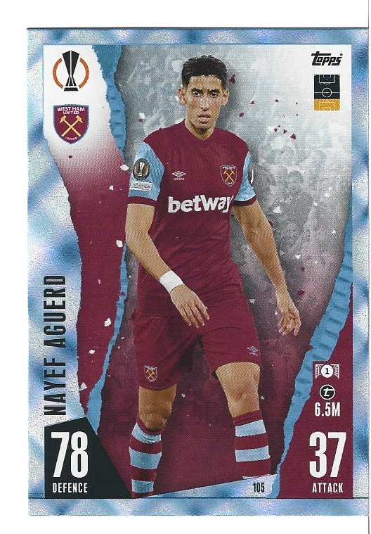 105 Nayef Aguerd - West Ham United - CRYSTAL