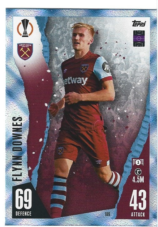 109. Flynn Downes - West Ham United