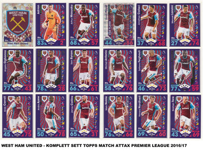 WEST HAM UNITED - "SUPERLOT" - MATCH ATTAX - 11 LAGSETT