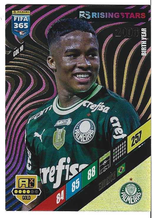GOL 10 - ENDRICK - PALMEIRAS - RISING STAR - ROOKIE