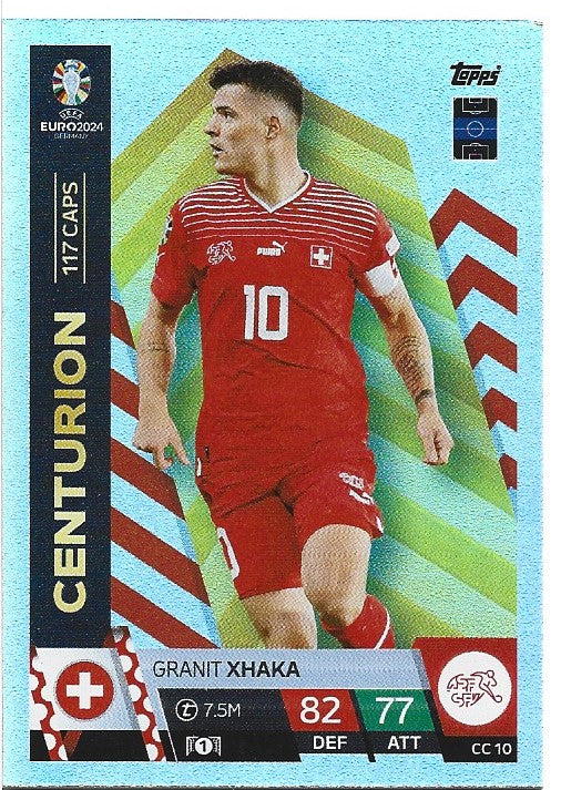 CC.010 - GRANIT XHAKA - SWITZERLAND - CENTURION