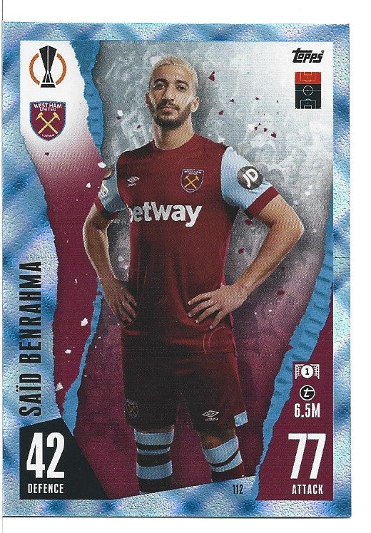 112. Saïd Benrahma - West Ham United