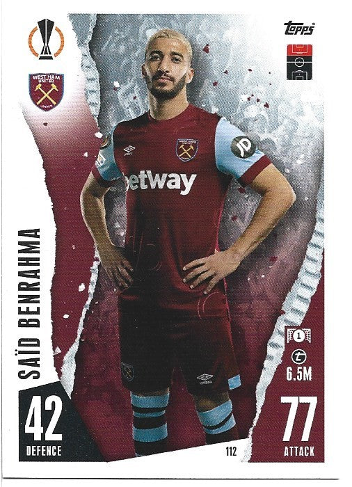 112.  Saïd Benrahma  - West Ham United