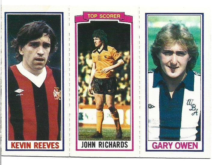 113 - 165 - 60 - OWEN, WOLVERHAMPTON TOP SCORER, REEVES