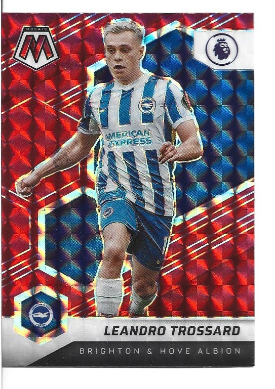 115. Leandro Trossard - Brighton & Hove Albion - RED MOSAIC