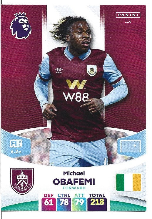 116.  Michael Obafemi - Burnley
