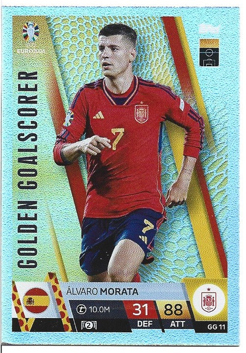 GG.011 - ALVARO MORATA - SPAIN - GOLDEN GOALSCORER