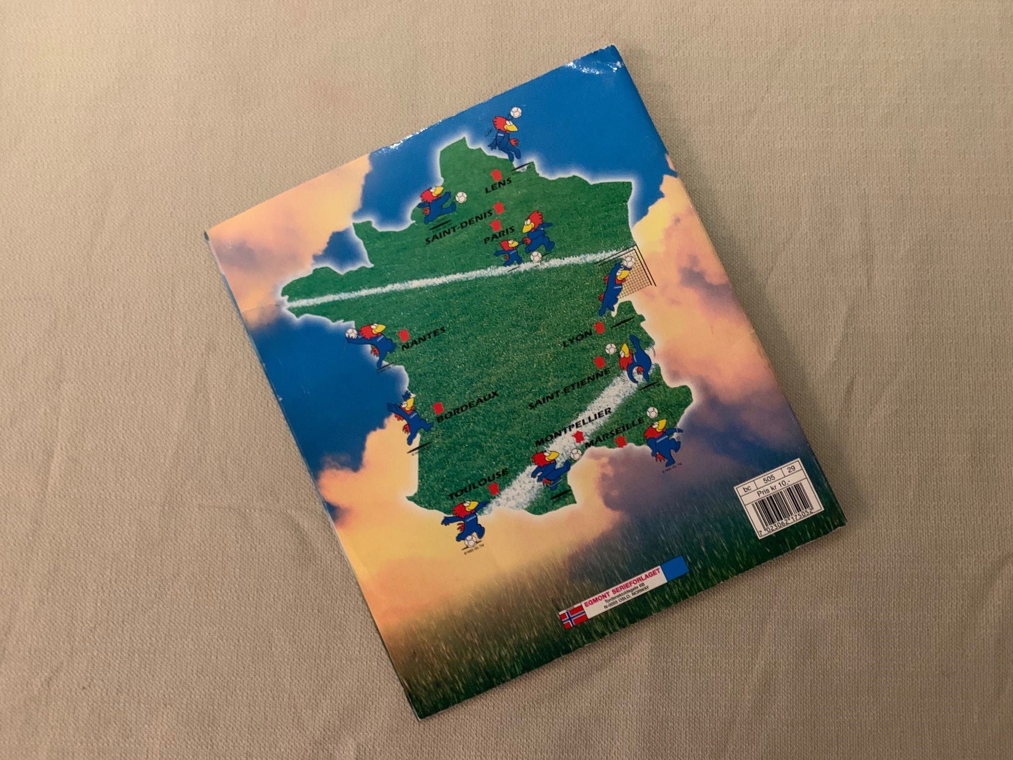 PANINI WORLD CUP FRANCE 1998 - STICKERS ALBUM