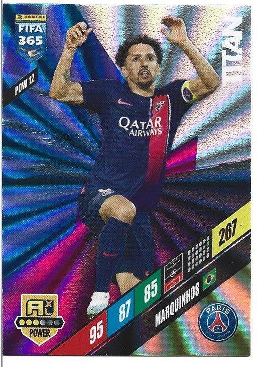POW 12 - MARQUINHOS - PARIS SAINT GERMAIN - TITAN