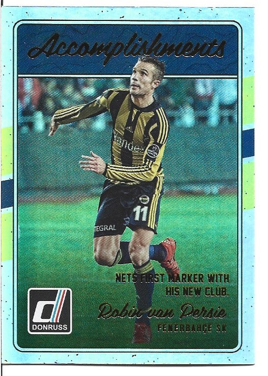 012. ROBIN VAN PERSIE - FENERBAHCE SK - ACCOMPLISHMENTS - HOLOGRAPHIC