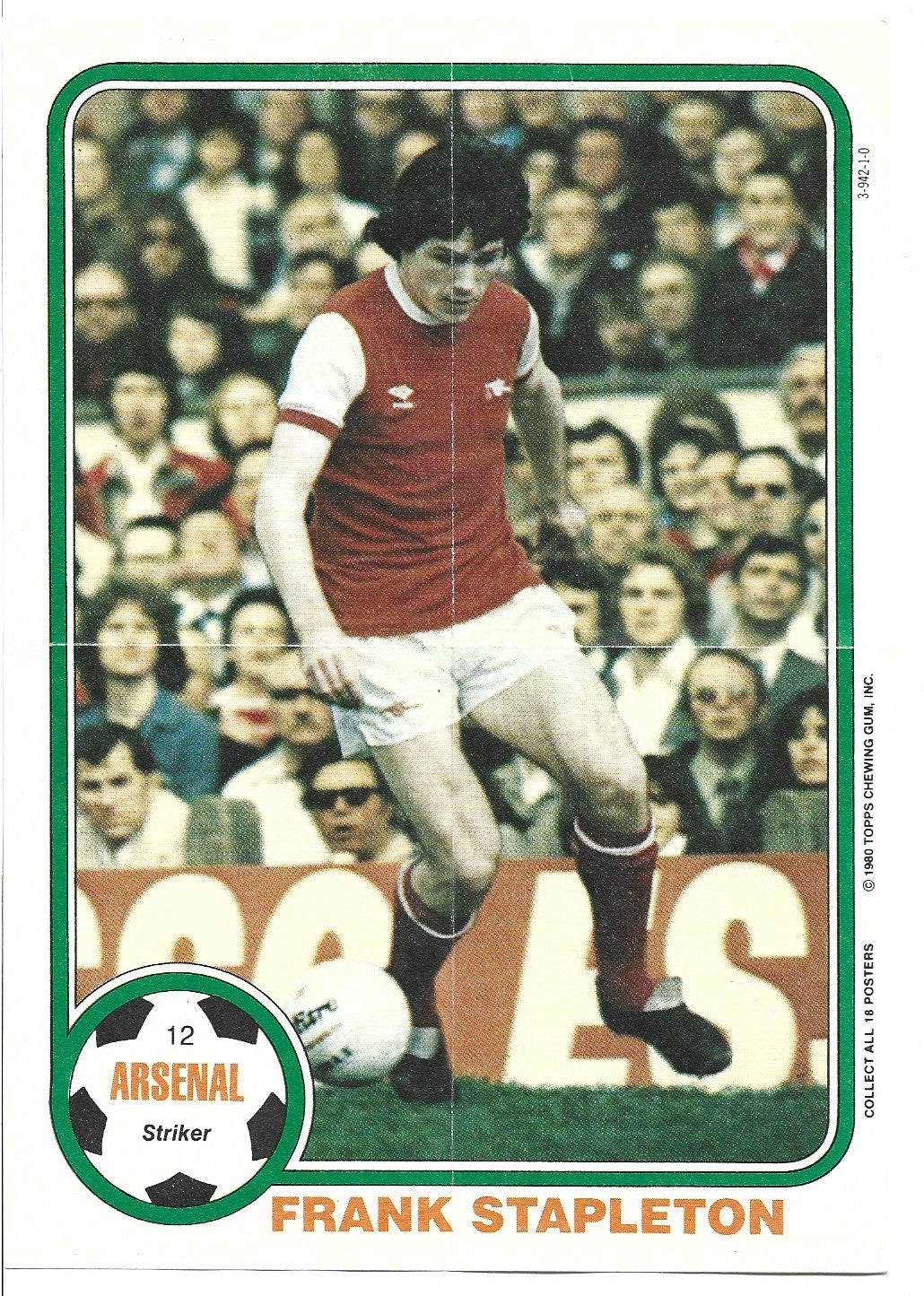 012. FRANK STAPLETON - ARSENAL
