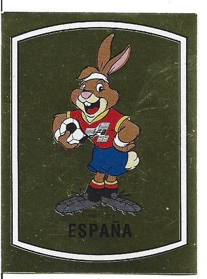 130. BERNI MASCOT - ESPANA - GOLD METAL