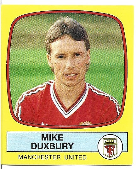 135. MIKE DUXBURY - MANCHESTER UNITED