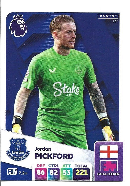 137. JORDAN PICKFORD - EVERTON