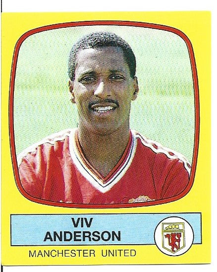 138. VIV ANDERSON - MANCHESTER UNITED