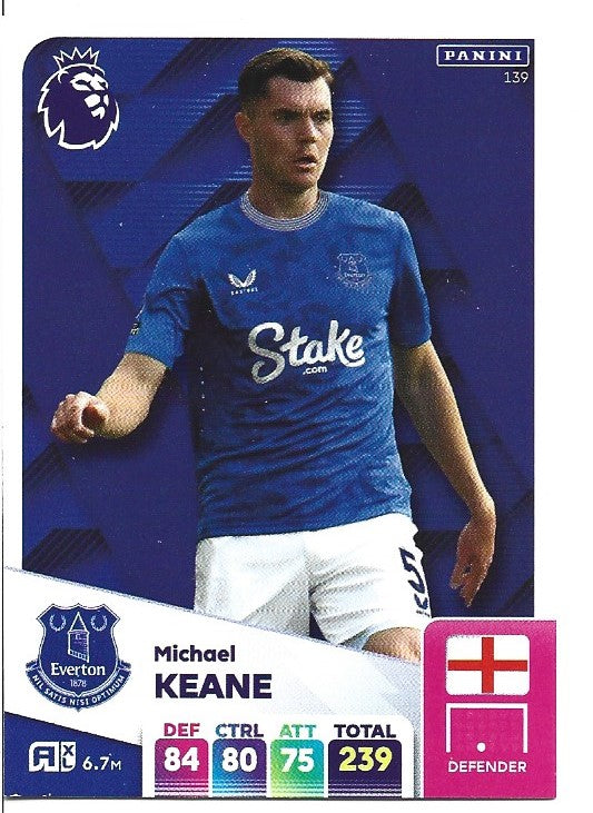 139. MICHAEL KEANE - EVERTON