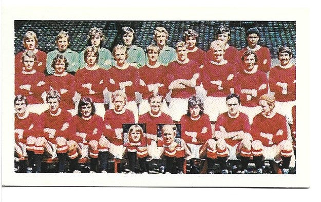 013. MANCHESTER UNITED - TEAM PHOTO - MIRRORCARD