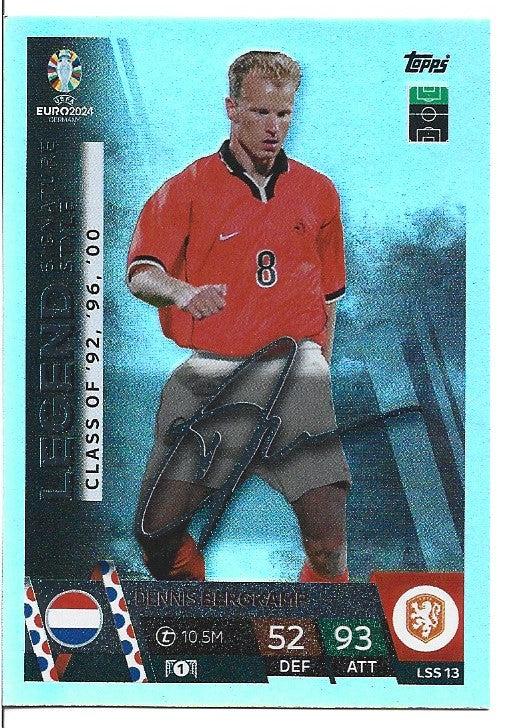 LSS.013 - DENNIS BERGKAMP - NETHERLANDS - LEGEND SIGNATURE STYLE