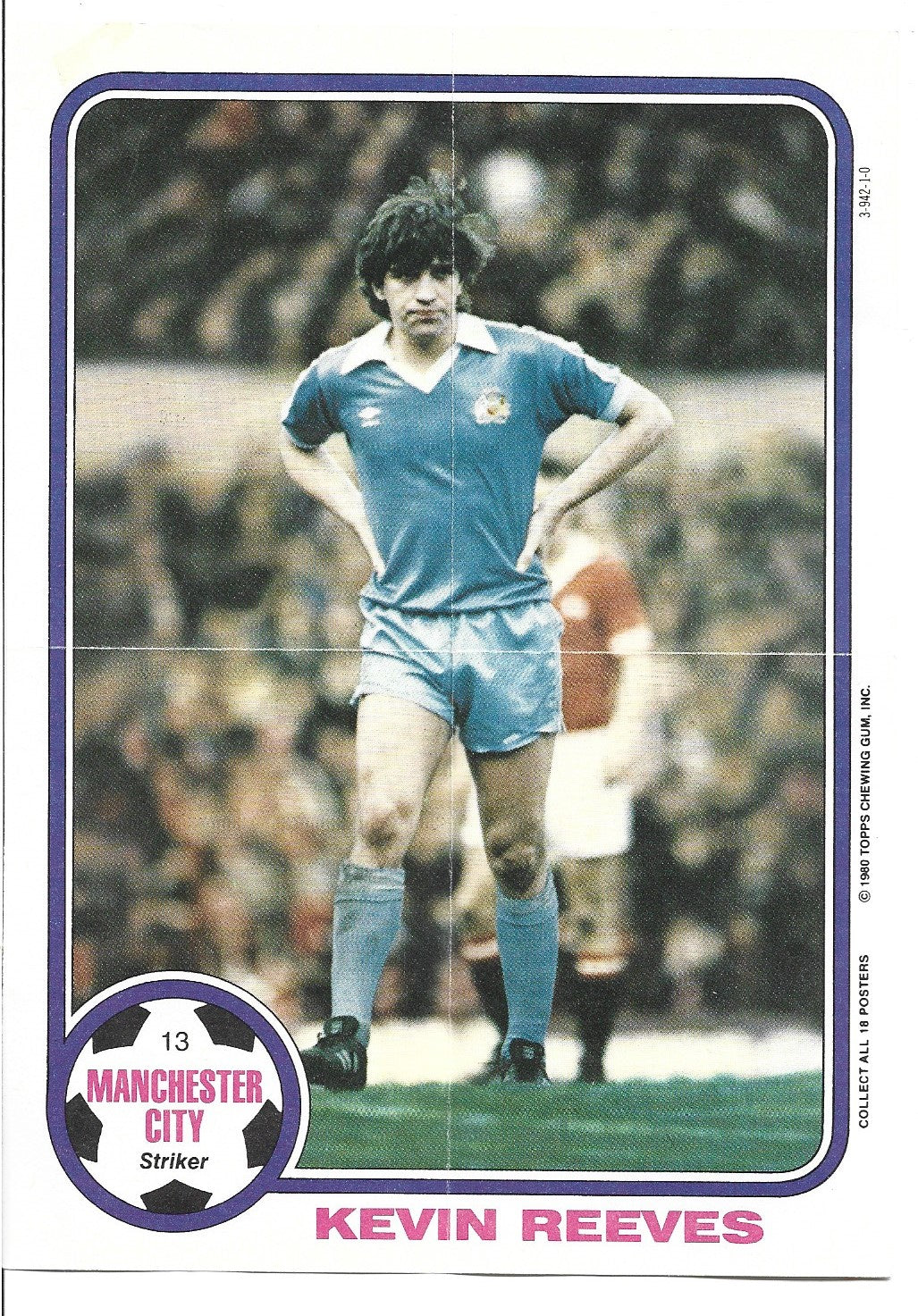 013. KEVIN REEVES - MANCHESTER CITY