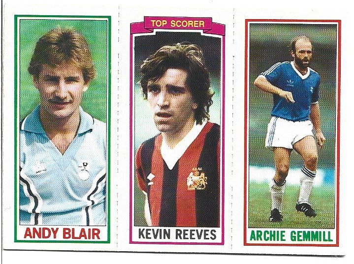 140 - 153 - 137 - GEMMILL, MANCHESTER CITY TOP SCORER, BLAIR