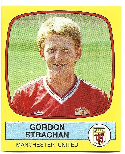 144. GORDON STRACHAN - MANCHESTER UNITED