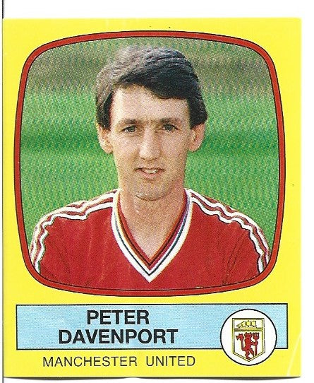 145. PETER DAVENPORT - MANCHESTER UNITED