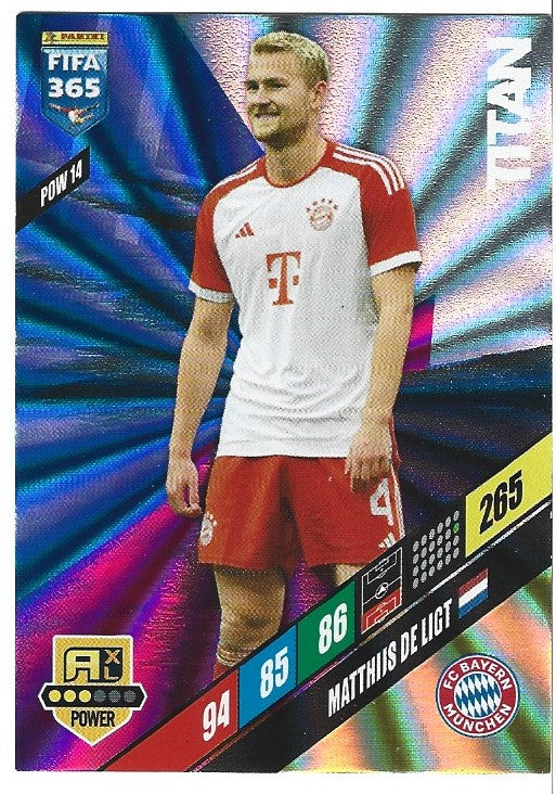 POW 14 - MATTHIIS DE LIGT - BAYERN MUNCHEN - TITAN