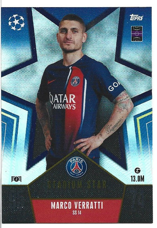 SS 14 - MARCO VERRATTI - PARIS SAINT GERMAIN - STADIUM STARS - LIMITED EDITION