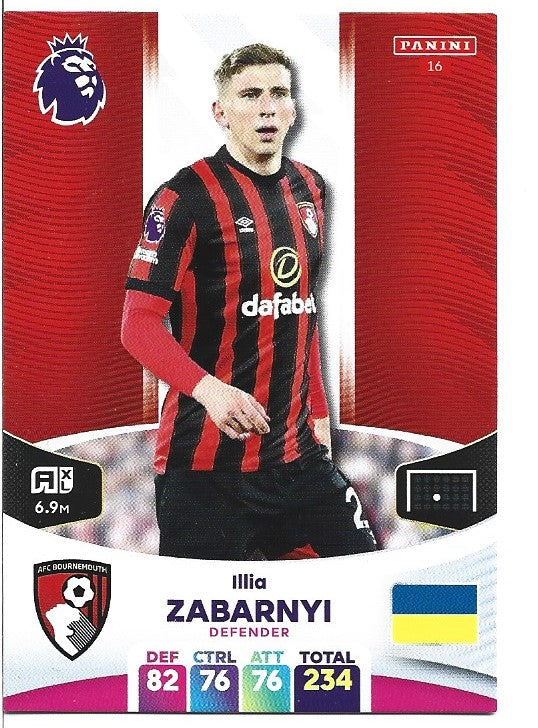016.  Illya Zabarnyi - AFC Bournemouth