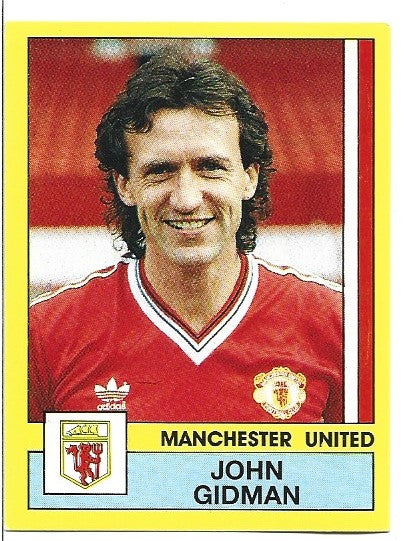 171. JOHN GIDMAN -  MANCHESTER UNITED