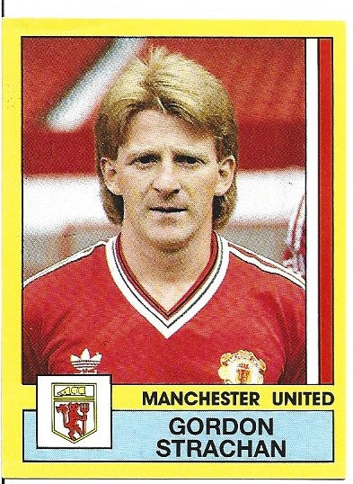 176. GORDON STRACHAN -  MANCHESTER UNITED