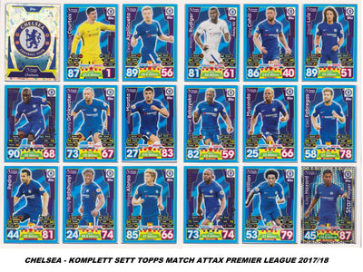CHELSEA LAGSETT - FÅ 3 BETAL FOR 2 - TOPPS MATCH ATTAX 2012/13, 2017/18 & 2018/19
