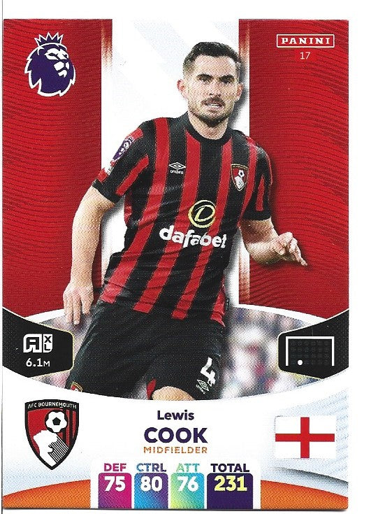 017.  Lewis Cook - AFC Bournemouth
