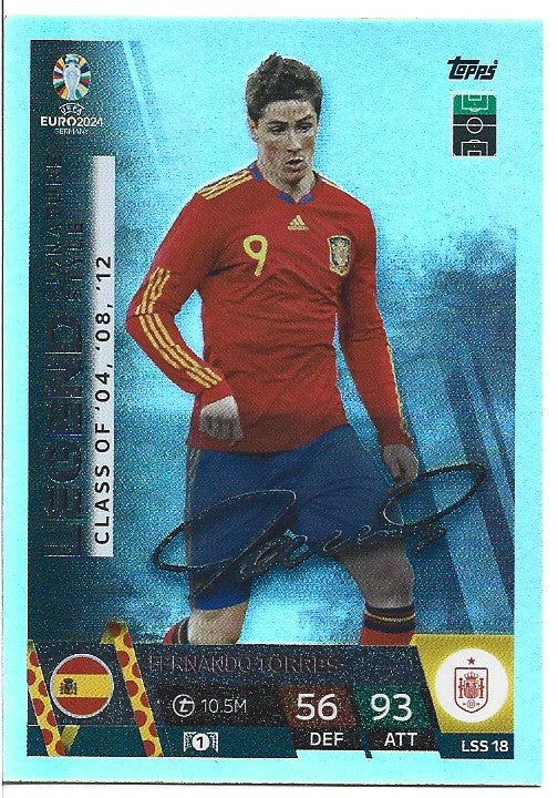 LSS.018 - FERNANDO TORRES - SPAIN - LEGEND SIGNATURE STYLE