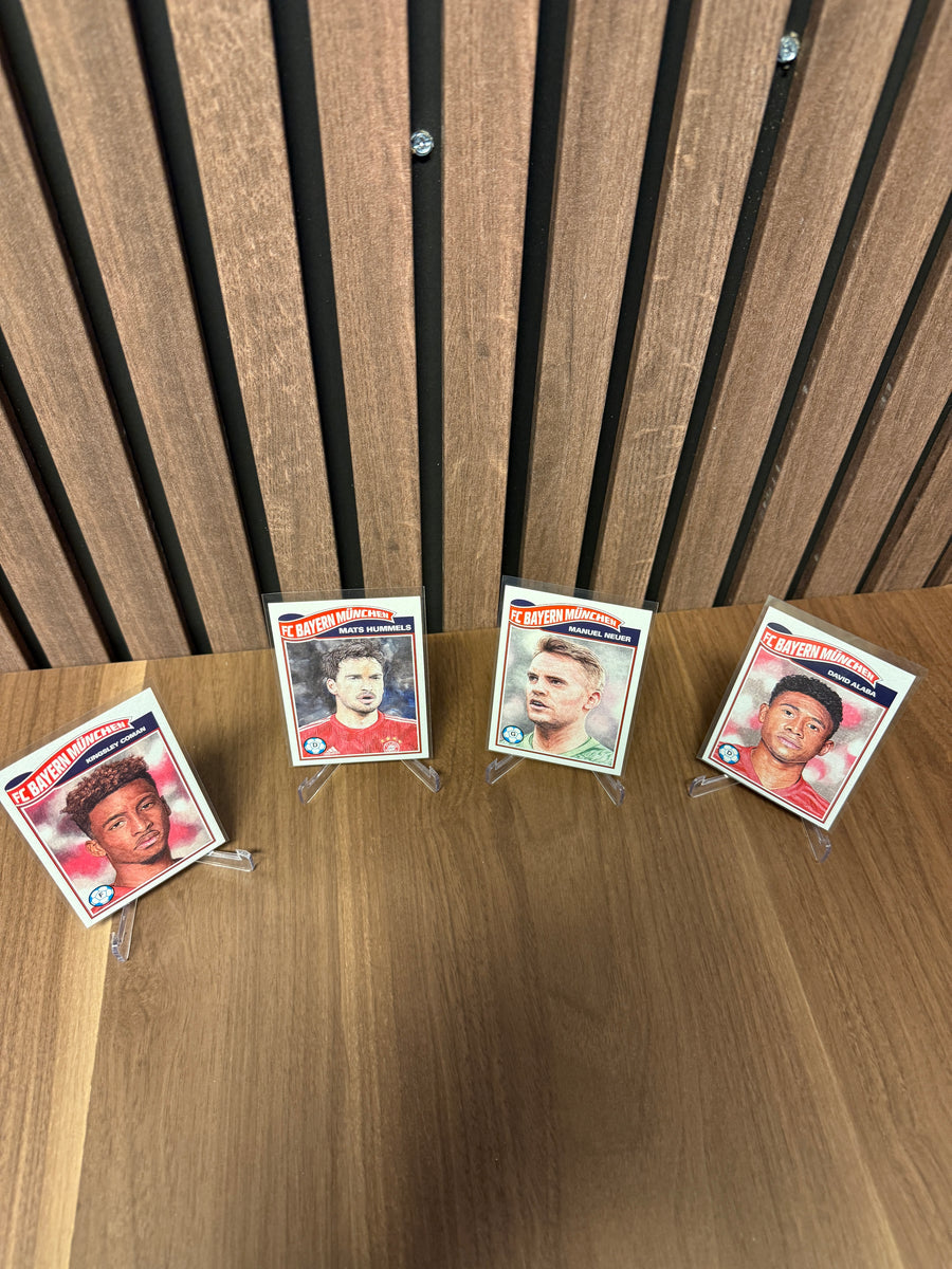 BAYERN MUNCHEN - LOT - TOPPS LIVING