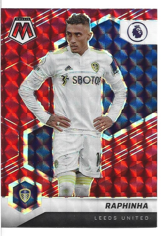 199. Raphinha - Leeds United - RED MOSAIC