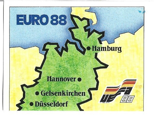 019. MAP 1/2 . EURO 88