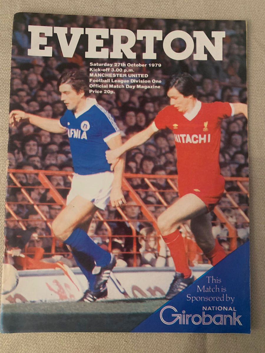 1979 - 27.10 - EVERTON VS MANCHESTER UNITED