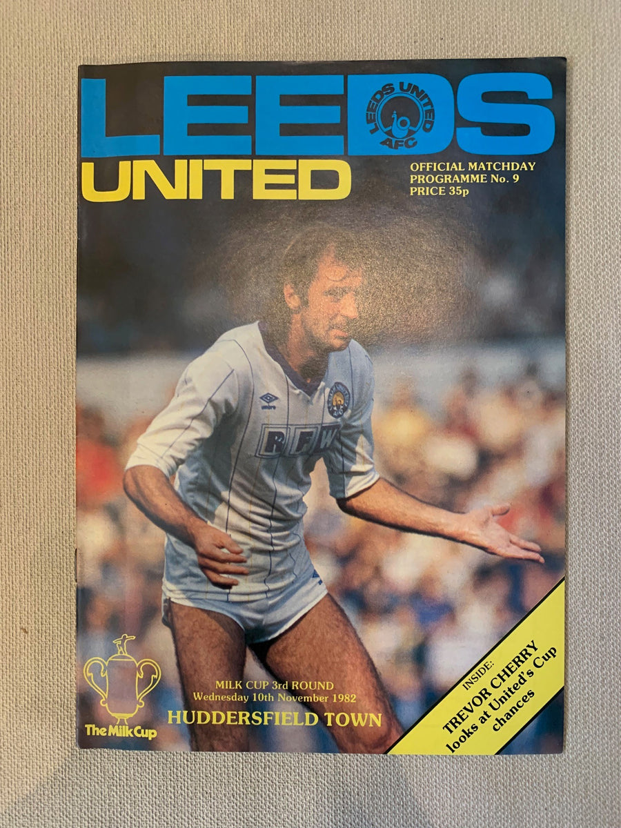 1982-10.11 - LEEDS UNITED VS HUDDERSFIELD TOWN - THE MILK CUP
