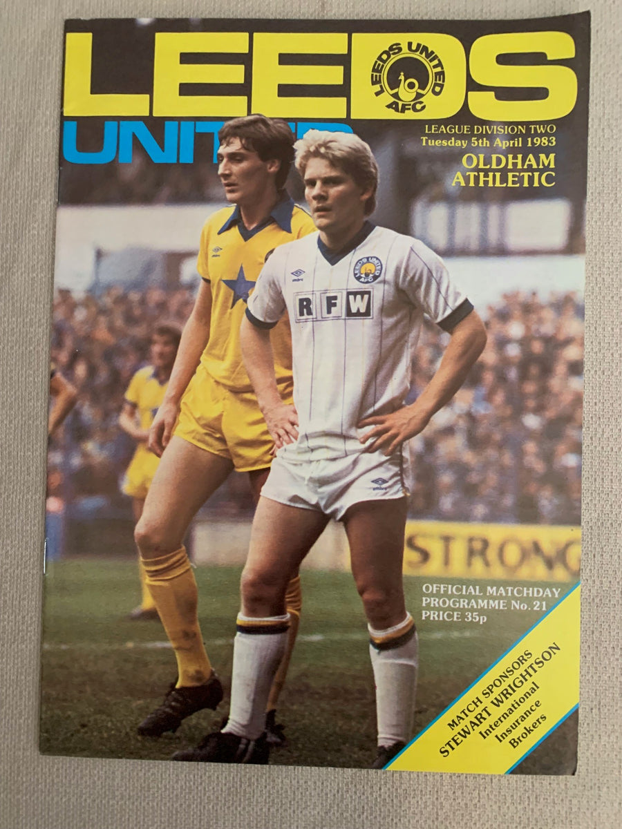 1983-05.04 -  LEEDS UNITED VS OLDHAM ATHLETIC