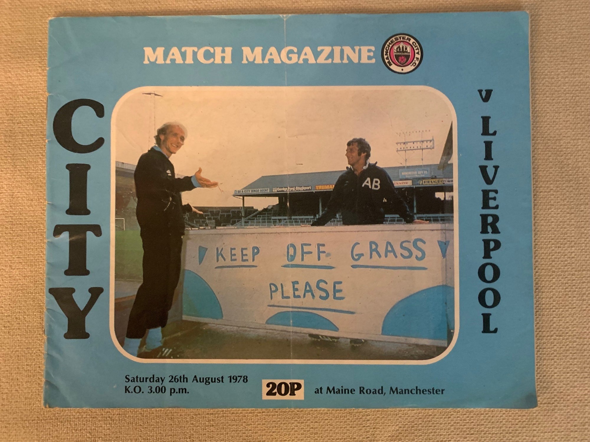 1978-26.08 - MANCHESTER CITY VS LIVERPOOL
